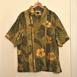 Tommy Bahama Men's Silk Hawaiian Shirt Size Small